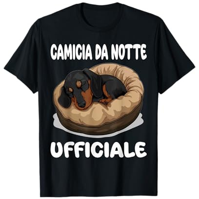 Pigiama da Notte Ufficiale con Bassotto Doxie Dog Maglietta