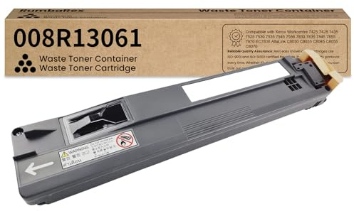 008R13061 Waste Toner Container Replacement for Xerox Workcentre 7830 7835 7845 7855 7425 7428 7435 7525 7530 7535 7545 7556 7970 AltaLink C8030 C8035 C8045 C8055 C8070 Printer Waste Toner Cartridge