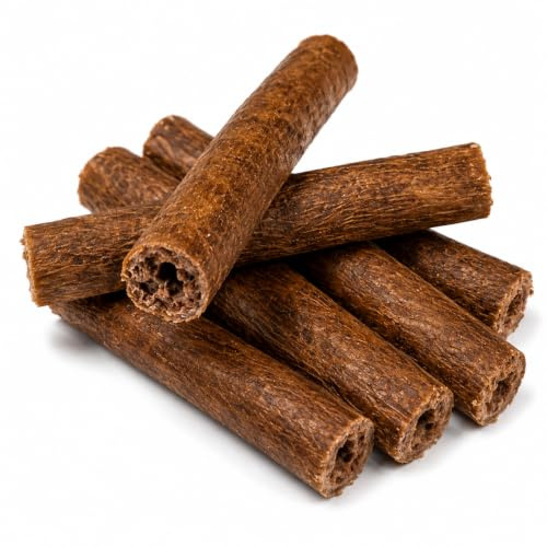Lucze Lot de Rouleaux à mâcher pour Chien 30 pièces x 12 cm, bœuf Bâton à mâcher de qualité supérieure