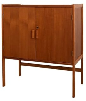 ADERFETBI Sideboard Matförvaringsskåp för matsal, träbord, barskåp för hemmet, köksbuffé förvaringsskåp