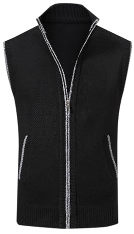 Fleeceväst för män: Fleece 5XL quiltad väst kroppsvärmare lätt arbete softshellvästar höst vinter smal passform herr fleece västar