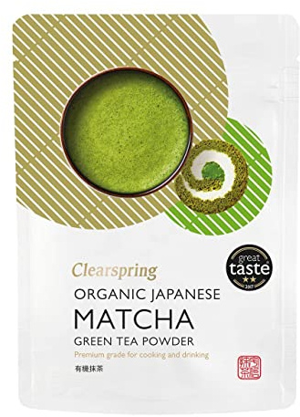 Clearspring Organic Japanese Matcha Green Tea Powder Premium Grade, 40g