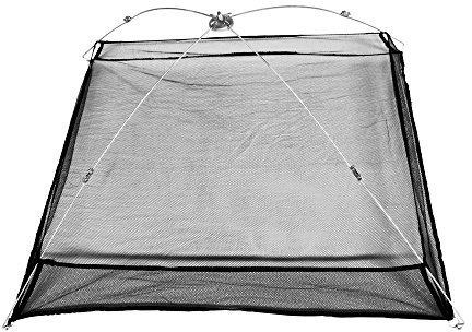 Angel Domäne Luxus Köderfischsenke mit Netz inklusive Fluchtschutz 1x1m