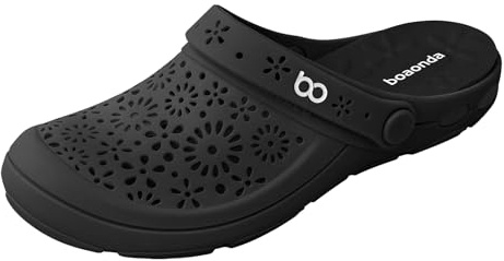 Boaonda Nellie - Zuecos para mujer | Zuecos cómodos e impermeables para uso diario | Sandalias de mujer elegantes y duraderas con un ajuste adaptable | Llévalos como zuecos de jardín o incluso como
