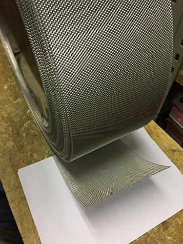 Alu Insektenschutzgitter Vogelschutzgitter 100 mm x 10 m, für Dach und Fassade