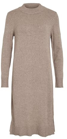 Viril Noos Robe midi à col Rond L/S, Falcon, M