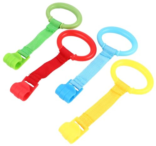 MOTHNUR 4 Tiro per Lettino Accessori Sicuri in Materiale Supporto per Apprendimento Stare per Lettini Culle e Passeggini Compatti e Facili Installare