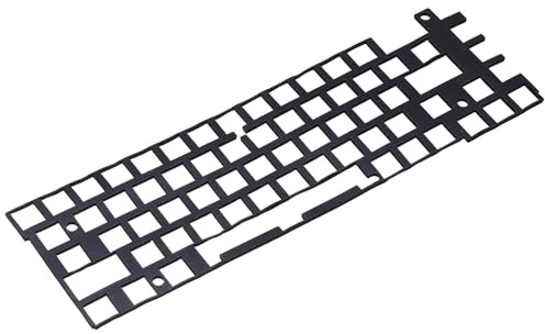 PATIKIL Espuma de teclado de 4 x 12 pulgadas, 68 diseños de teclado de amortiguación de sonido, almohadilla de espuma, interruptores amortiguadores para teclados mecánicos, color negro