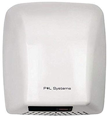 T-Series 2100 Hand Dryer White 260X220X190mm 2.1kW Warm Air