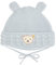 Steiff Unisex Baby Basic Bommel Beanie-Mütze, Celestial Blue, 39