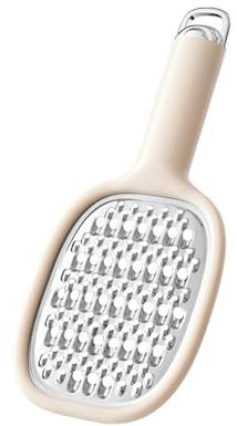 SDGBCXD, Rallador de queso, fregador de patatas multifuncional, rallador de limón, rallador de queso de doble cara for cocina ，Trituradora de Verduras(White)