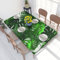 Monstera Tischdecke mit Bananen-Palmenblättern, mit elastischem Rand, wasserabweisend, für Küche, Esszimmer, Party, Picknick, dekorative Stoff-Tischdecke, 122 x 76 cm
