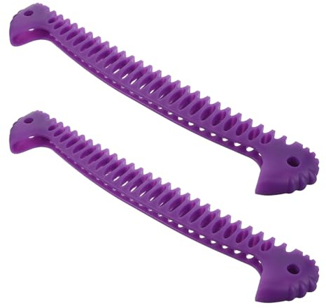 ABOOFAN 2 pièces Protège-Lames Patins de Glace Élastique et Extensible Housse Protectrice Légère pour Garçon Fille et Adultes Accessoire Patinage Artistique Lot