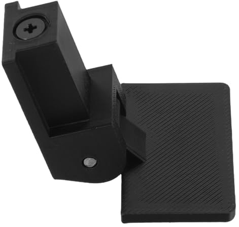 LIFKOME Cerniere di Ricambio in Plastica per Coperchio Antipolvere Giradischi Vinile, Accessori per Lettori Vinile con Supporto Stabile e Movimento Silenzioso, Compatibili per Riparazione