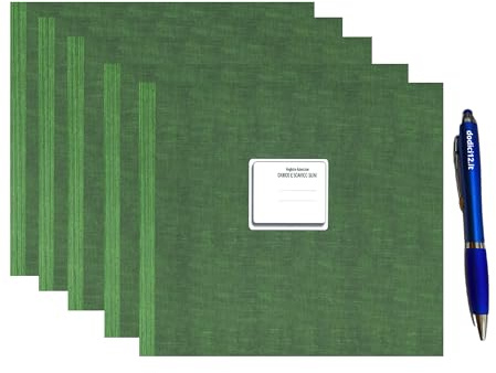 Registro Carico e Scarico Suini 31x24,5 cm - 23 Pagine Numerate - Registro Obbligatorio Detenzione, Allevamento e Movimentazione Maiali e Suonerie - CON PENNA TOUCH OMAGGIO Dodici12®