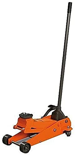 Unicraft Rangierwagenheber SRWH 3000 QL (mit Quick-Lift Funktion, Tragkraft 3 t, Hub 355 mm, Unterfahrhöhe 145-180 mm, Auflageteller extra breit, Rollen aus Gusseisen) 6201103