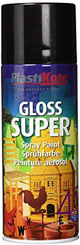 3X400ml Super Gloss Spray Paint - Black
