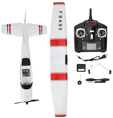 Keenso RC Avion F949S 2.4GHz 3 Canaux RC Avion Télécommande Aile Fixe pour Jouet