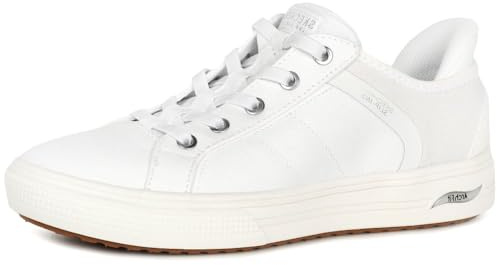 Skechers Arch FIT Arcade Forever Cozy Slip-On para mujer, blanco (Canvas), 38 EU