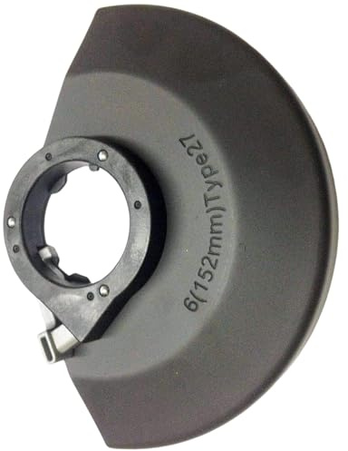 6-inch Type 27 Grinder Guard Fits Milwaukee 14-32-0220, Replacement Safety Guard for 6161 and 6124 Angle Grinders, Durable Metal Construction for Grinding Protection