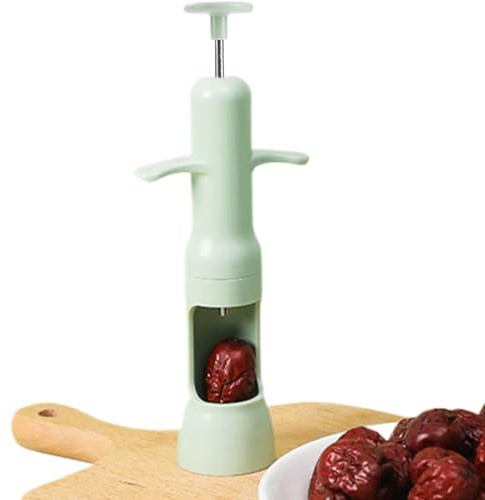 Deshuesador De Cerezas - Deshuesador De Uvas | Accesorio de Cocina Antideslizante para Deshuesar Ciruela, Espino, Azufaifa, Dátiles Rojos en Hogar, Restaurante, Pícnic