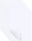 AIEX 10PCS 11.4 x 8.3inch A4 Size Double-Sided Adhesive Sheets, White Tape Sheets Strong Tape Adhesive Paper for Cards Crafts Making