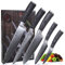 Wakoli Edis Damastmesser Set – 5-teiliges Profi Küchenmesserset, 67 Lagen Damaststahl mit VG10-Kern, 8 -20 cm Klinge, ergonomischer Pakkaholzgriff, Premium Messerset in Geschenkbox