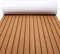 WEAFRICTCH Eva Schaum Boot, Teakholz Eva Schaum Bodenbelag 240x90x0.6cm, Anti-Rutsch Deck Bodenbelag Teppich, Marine Rutschfester Boden, Deck Teppich selbstklebend, Yacht Marine Bodenbelag…
