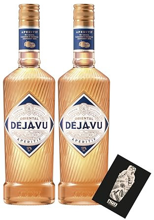 Mixcompany.de Bar & Glas Deja Vu 2er Set Aperitif 2x 0,7L (17% Vol) Summer Drink - Enthält Sulfite