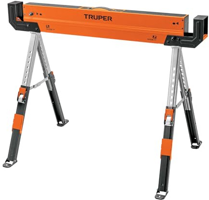 Truper MT-590, multifunktionell åsna/arbetsbord 9 höjdjusterbara nivåer
