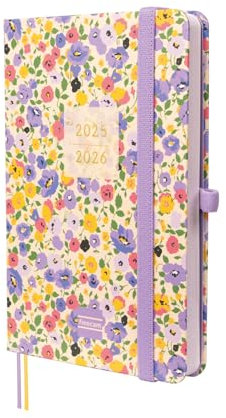 Finocam - Terminkalender Minimal 18 Monate 2025 2026 Horizontale Wochenansicht Juli 2025 - Dezember 2026 (18 Monate) Girl International