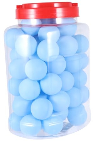 Toddmomy 60piezas De Tenis De Mesa De Duraderas y Prácticas para Deportes Casa Aire Color Azul