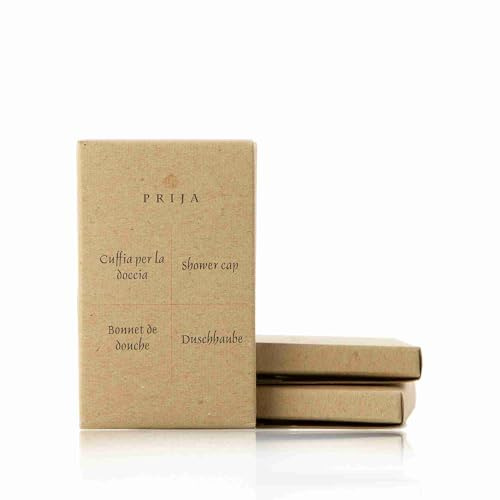 Cuffia Doccia Prija - 100pz, Trasparente, Plastica, Unisex, Adulti