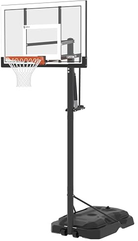 Lifetime Steel Framed Portable Basketball System, 54 Inch Black
