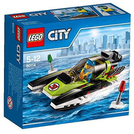 LEGO City Great Vehicles 60114 - Motoscafo da Competizione