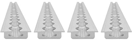 lasiprofi Airlineschiene Flügel Oben, gebohrt 44 x 11,5 mm, 2.000 mm, 2er Set | Zurrschiene | 200 cm | kompatibel mit Fittingen | Silber eloxiert | für Transporter, Wohnwagen, Sprinter UVM. | 2 m