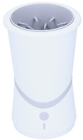 Elektrischer Pfotenreiniger, Elektrisches Waschen Der Füße von Haustieren Mit Weicher Silikonbürste, Tragbarer Hundepfotenreiniger Für Kleine, Mittelgroße Hunde