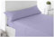 Acomoda Textil – Juego Sábanas Microfibra para Cama Individual y Matrimonio con Bajera Ajustable, Encimera y Funda Almohada. Sábanas Colores Lisos Cómoda Suave para Verano-Invierno. (Lila, 90 cm)