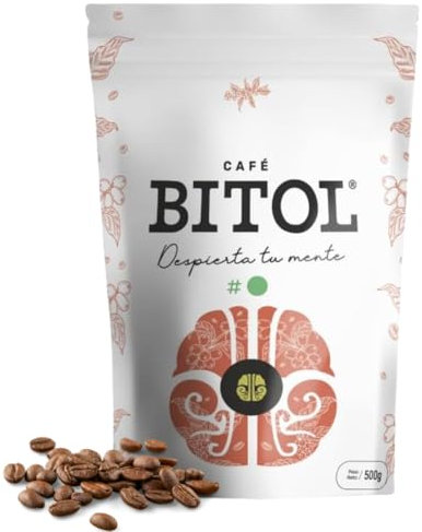 BITOL #1 | Café de Especialidad en Grano Natural | 100% Arábica, Origen Único Colombia Huila Supremo | Gourmet, Tueste Medio, Intensidad Suave, Notas de Chocolate y Caramelo | Bolsa Hermética, 500g