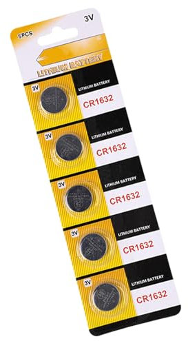 Kelisdi 5/10Pcs CR1616 CR1620 CR1625 CR1632 3V Batterie a bottone al litio ad alta densità di energia per telecomandi
