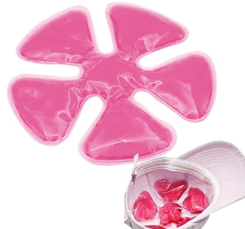 Bolsa de hielo de gel refrescante, forro transpirable para casco, paquetes de hielo portátiles para casco, camping, deportes al aire libre, escalada, senderismo