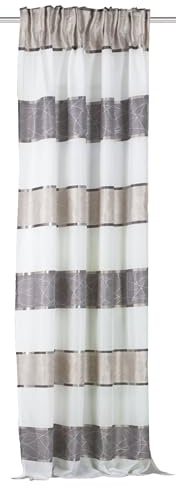 Home fashion Fertigschal, Stoff, Stein, 175 x 140 cm