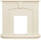 Adam Abbey Fireplace in Stone Effect, 48 Inch
