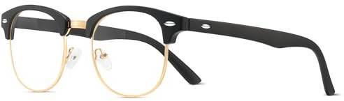 Occhsouo Blaulichtfilter-Brille-Herren-Damen, Anti-Blaulicht Brille, Brille Ohne Stärke Blue, Light Blocking Glasses, Blaulichtbrille, Computerbrille für Fernseher Arbeit Gaming Bildschir,4