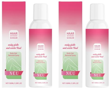 Schiuma depilatoria, Depilazione Spray Schiuma, Depilazione Delicata Spruzzo, Efficace Depilazione Mousse per donne e uomini, Schiuma di depilazione per braccia ascelle gambe