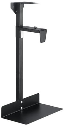 YCLiyaoEu202511 Support pour unité centrale Support de boîtier PC, support montage tour réglable sous le bureau et au mur, processeur en acier, charge maximale 55 lb Supports pour machines
