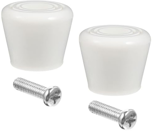 YARNOW Cabezal de Freno PU Blanco, 4 Piezas para Patines de Ruedas | Ruedas Patines, Antideslizante y Resistente al Desgaste, Instalación Sencilla para Freno Patines Linea