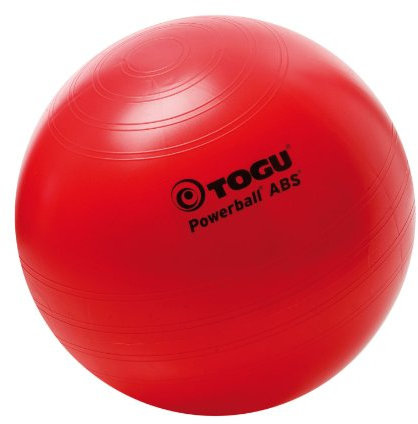 Togu Gymnastikball Powerball ABS (Berstsicher), rot, 65 cm