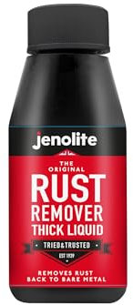 JENOLITE Dissolvant de rouille liquide épais | 150ml | Formule anti-goutte | Thixotropique Antirouille Metal | Élimine la rouille sur le métal nu | Idéal pour les surfaces verticales et les voitures
