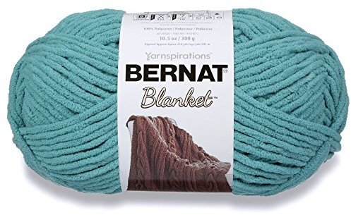 Bernat Blanket Yarn, Light Teal